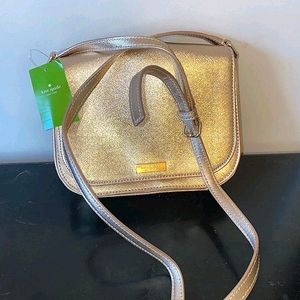 Kate Spade rose gold crossbody